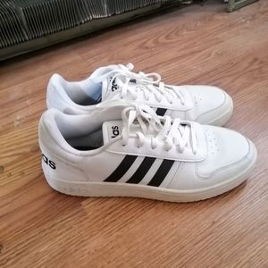 Adidas Hoops 3.0 Low Men Athletic Shoe White Sneaker Basketball Trainers